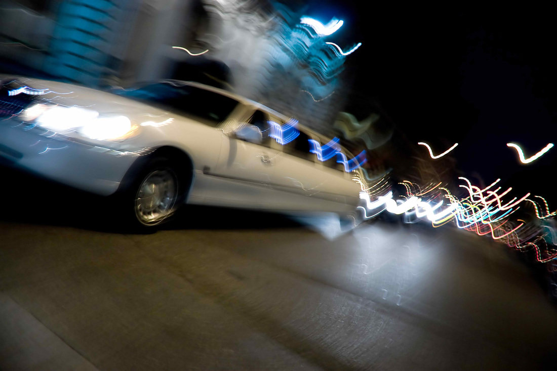 Limousine Services at Night